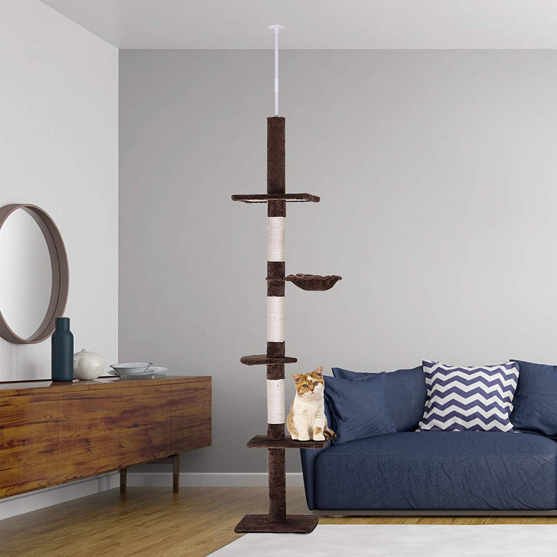 Tucker Murphy Pet Cox Adjustable Height Cat Tree & Reviews Wayfair